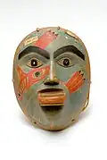 Masque rituel, Alaska, début XIXe