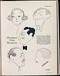 Caricatures parues dans Shadowland de juin 1920
