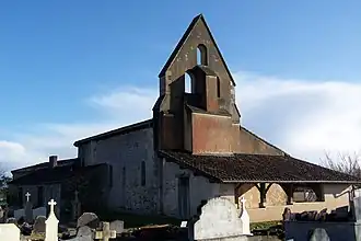 L'église Saint-Martin (janv.&nbsp;2012)
