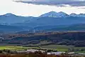 Le massif de Tabe vu depuis le Quié.