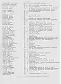 Scan de la liste dactylographiée des passagers du S/S Massilia (par la Compagnie de Navigation des Chargeurs Réunis) partis du Verdon et débarqués à Casablanca le 24 juin 1940 (2/2).