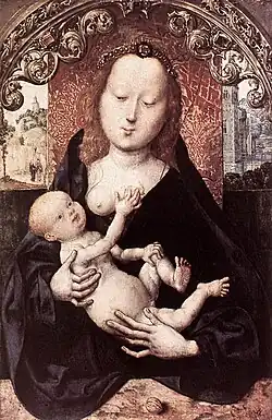 Vierge à la noix