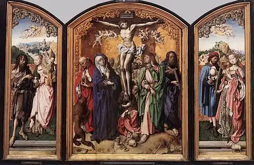 Retable ouvert
