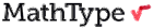 Description de l'image MathType logo.gif.