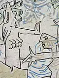 Roberto Matta, Mural 10 (détail)