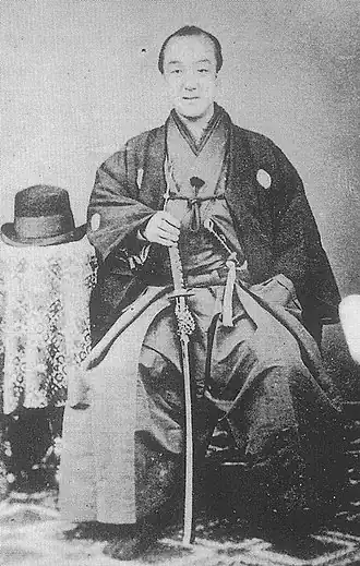 Matsudaira Yoritoshi, dernier daimyō de Takamatsu.