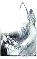 Illustration dans Des vers, 1904.