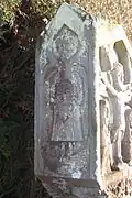Croix de cimetière : face nord.