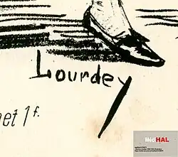 signature de Maurice Lefebvre-Lourdet