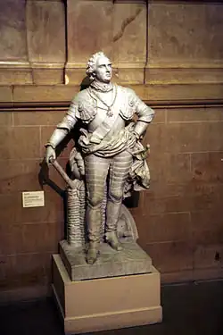Le Maréchal de Saxe (1838), musée des Beaux-Arts de Dijon.