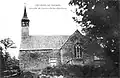 Mauron ː la chapelle Sainte-Suzanne au début du XXe&nbsp;siècle (carte postale).