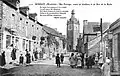 Mauron : la Rue Prévaye au début du XXe siècle (carte postale).