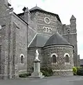 Absidiole sud-ouest et coupole.