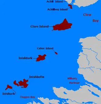 Iles du Connaght.