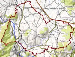 Carte topographique