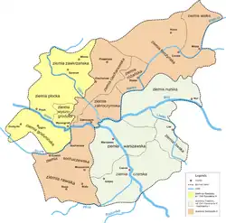 La Mazovie en 1313.
