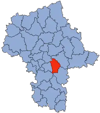 Localisation de Powiat d'Otwock
