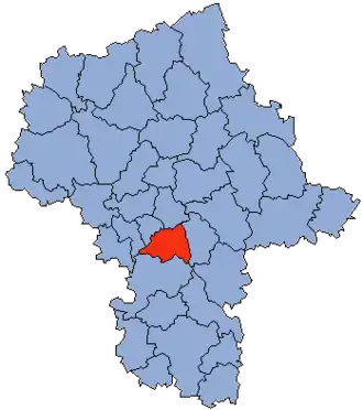 Localisation de Powiat de Piaseczno