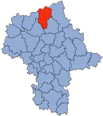 Localisation de Powiat de Przasnysz