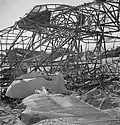 La carcasse en aluminium d'un Junkers Ju 52