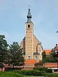 Arrière de l'église