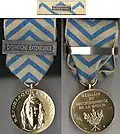 Médaille de reconnaissancede la Nation.