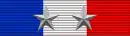 Médaille d'honneur pour acte de courage et de dévouement, argent 1re&nbsp;classe