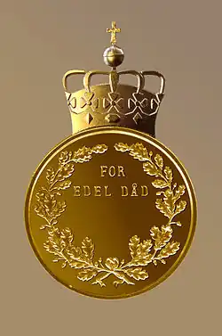Médaille pour actes héroïques