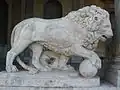 Une copie laissée à la villa Médicis, Rome, Italie.