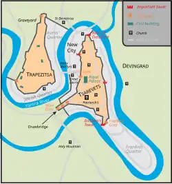 Plan de la ville.