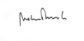 Signature de Mehmet Şimşek