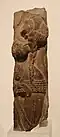 La Yakshi de Mehrauli. Statue en grès de style Shunga, IIe&nbsp;siècle&nbsp;av. J.-C..