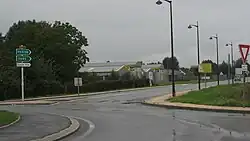 Photographie de la route départementale 2076