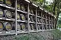 Barriques de vin de Bourgogne