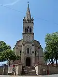 L'église Saint-Cibard (juin 2012).