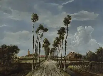 L'Allée de Middelharnis (1689), National Gallery, Londres