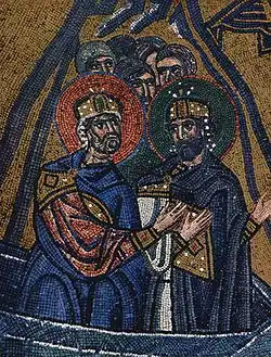mosaïque : des rois saints