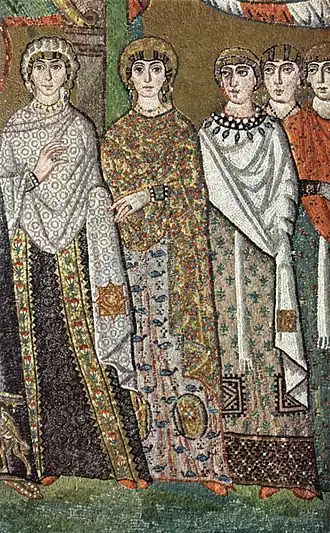 Antonina, son épouse.
