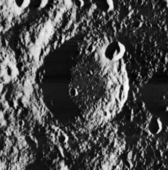 Image illustrative de l'article Meitner (cratère lunaire)
