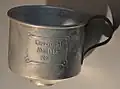 Boîte de filtre Melitta en aluminium pour feuilles filtrantes.