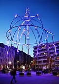 Memoria Urbana Berlin. Sculpture Lumineuse Monumentale. Allemagne. Juan Garaizabal. 2012