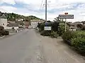 Entrée de l'agglomération.