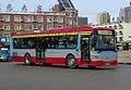 Un bus Eurostar du Shaanxi à Wuhai, Mongolie intérieure