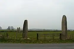 Les menhirs d'Époigny.