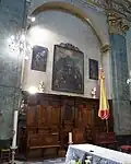 Côté évangile.