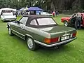Mercedes-Benz 420 SL, vue arrière.