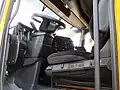 Cabine d'un tracteur routier
