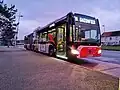 Mercedes-Benz Citaro G C2 NGT no&nbsp;414 sur la 5, faisant une pause, au terminus "Oasis Centre des expositions"