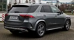 Vue arrière de l'AMG Line