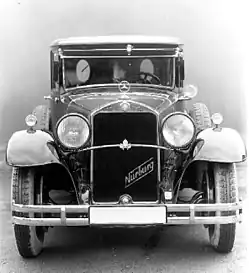 Mercedes-Benz Type Nürburg 460, avant, vieille photo